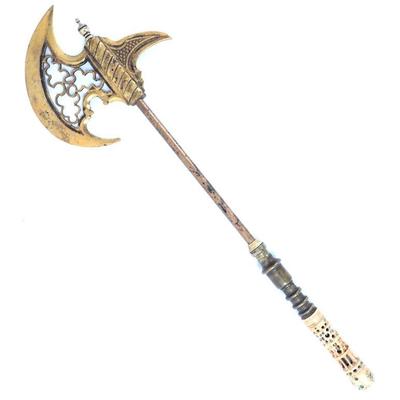 Lot 28 gilded bronze parade axe circa 1880s