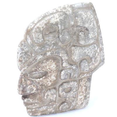 Lot 211 maya stone hacha late classic 600 900ce