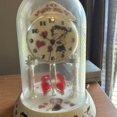 Betty Boop Anniversary Clock 