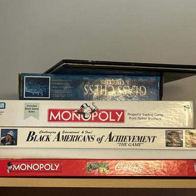 Assorted Board Games 