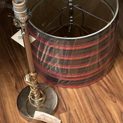 Vintage Lamp and Drum Style Lampshade 