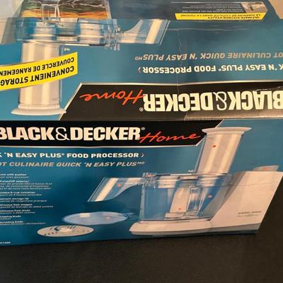 Black & Decker Quick 'N Easy Plus Food Processor 