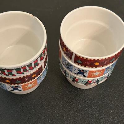 Stackable Holiday Bowls 