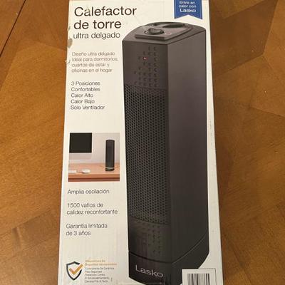 Lasko Ultra Slim Ceramic Tower Space Heater 