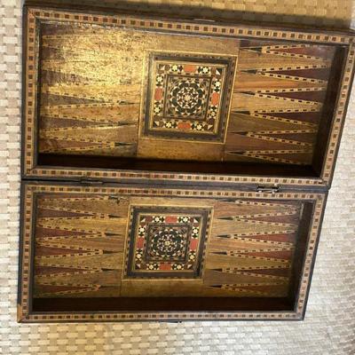 Vintage Backgammon Board 