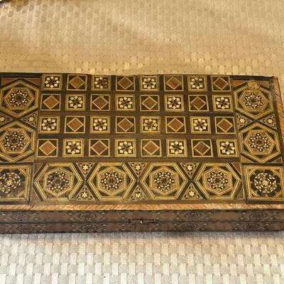 Vintage Backgammon Board 