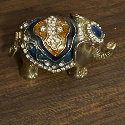 Elephant Trinket Box 