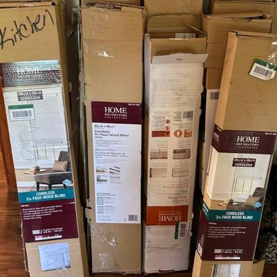 Great Selection of Boxed Window Blinds 