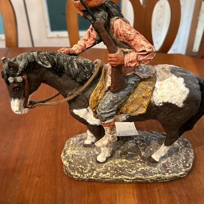 Apache Sculpture by Daniel Monfort