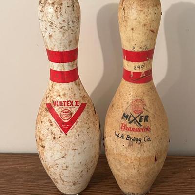 Vintage Bowling Pins 