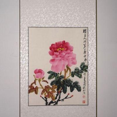 painting on silk 
