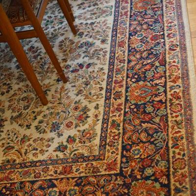 Karastan Sarouk ivory 9' by 11' 
good condition 