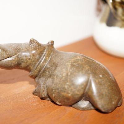 Soapstone Hippo