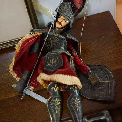 European hand-crafted puppet 