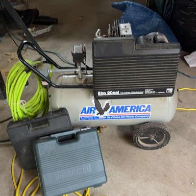 Air Compressor and Nail Guns
