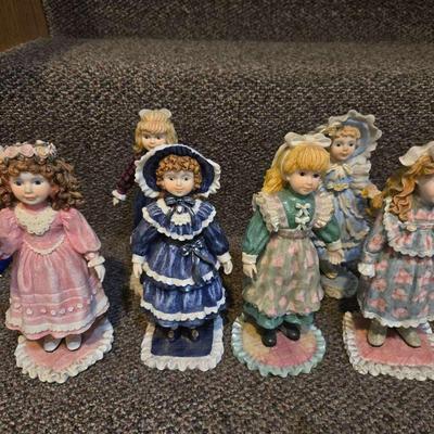 Cracker Barrel Ceramic Figures 