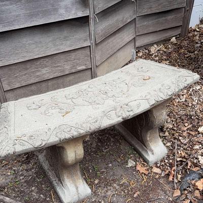 Concrete Bench 