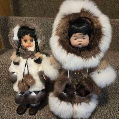 Memeluck Real Fur! Alaskan Collectible Dolls 