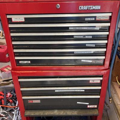 Craftsman Tool Chests Full of Tools
