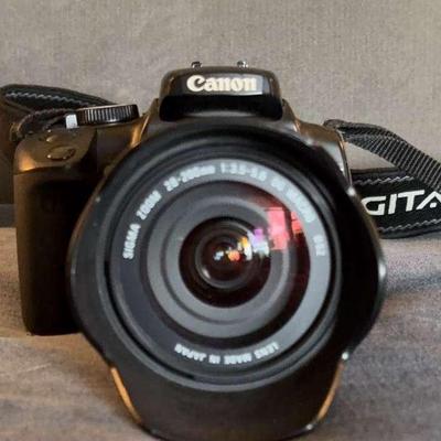 Canon Rebel XTI EOS Digital Camera with Additional Lens