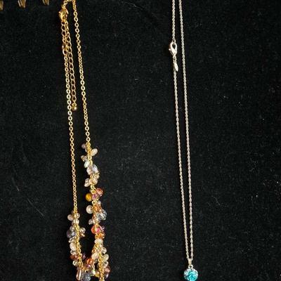 Avon Silver Plated Necklaces 