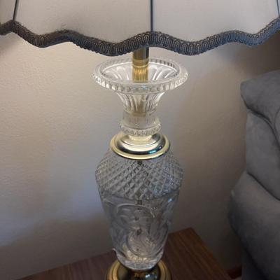 Large Glass Lamp 