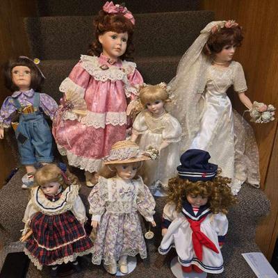 Brinn's Porcelain Collectible Dolls 