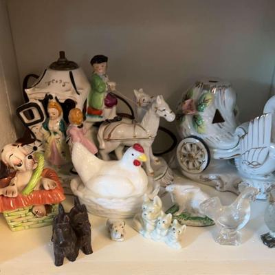 Assorted Porcelain Figurines  