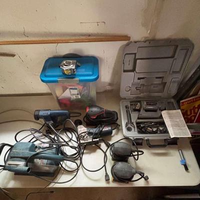 Mixed Power Tool Lot 