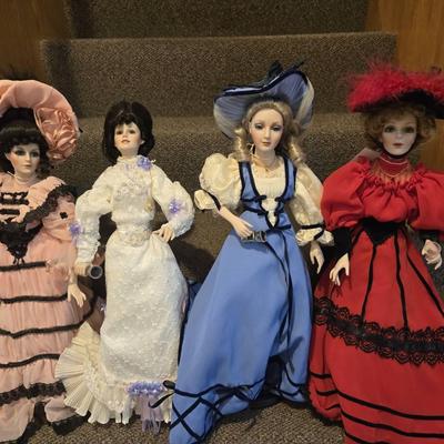 Complete! Coca-Cola Collectible Dolls