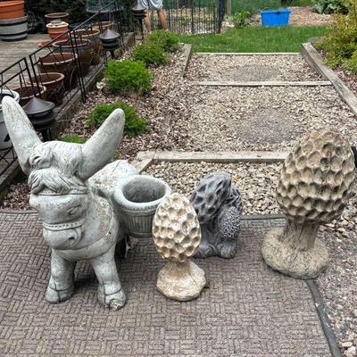 Concrete Garden Sculptures 