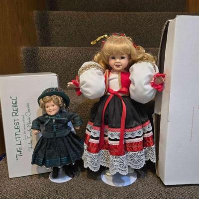 Shirley Temple "The Little Rebel" Authentic Doll