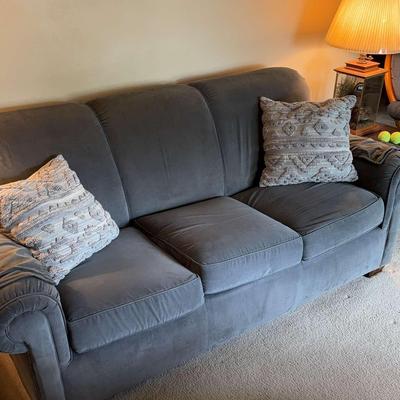 Slate Blue Flexsteel Couch