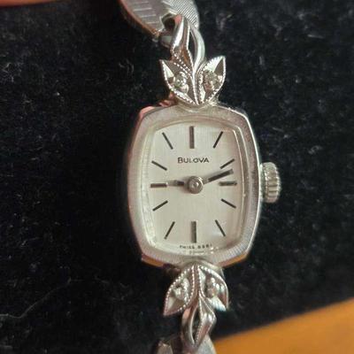10k Rolled Gold Plate Bulova Watch 
