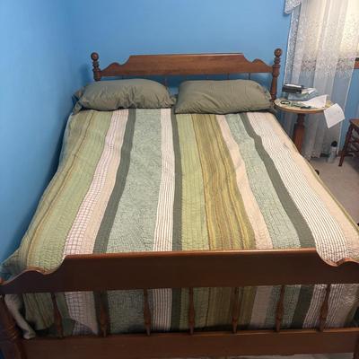 Bedframe, Mattress, and boxspring