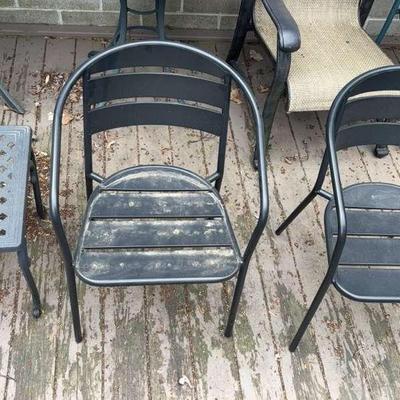 Patio Chairs And Small Table