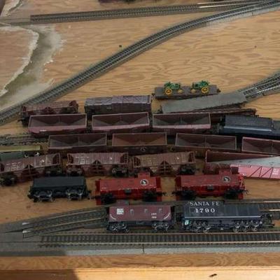 Assorted Toy Train Cars: Trailers
