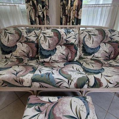 Sale Photo Thumbnail #115: Rattan sofa