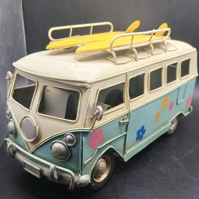 Metal Toy VW Volkswagon Bus