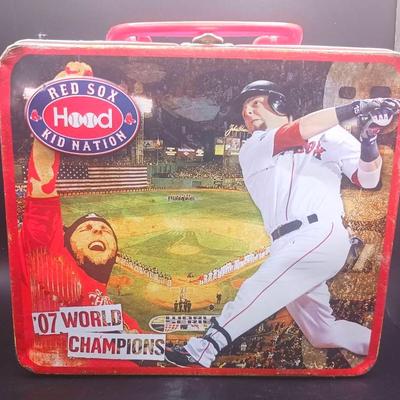 Red Sox Metal Lunchbox
