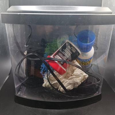 Fish Tank & Assorted Accessories Mystery Lot