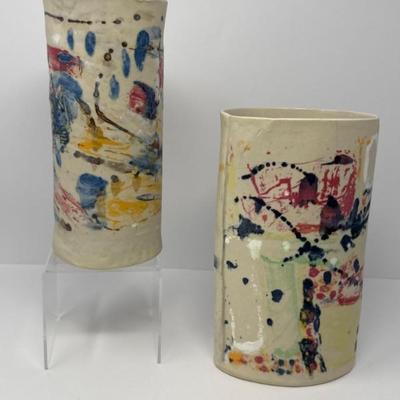 Otter Ceramics Handmade Vases (2)