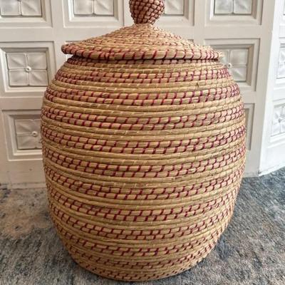 Large Coiled Basket