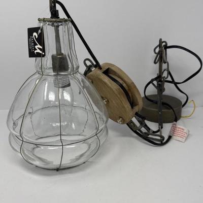 Melrose International Industrial Pendant Light