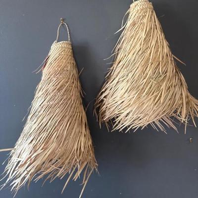 Moroccan Gobi Straw Pendant Shades