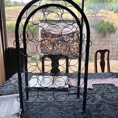 Wine Rack (metal) - $10
