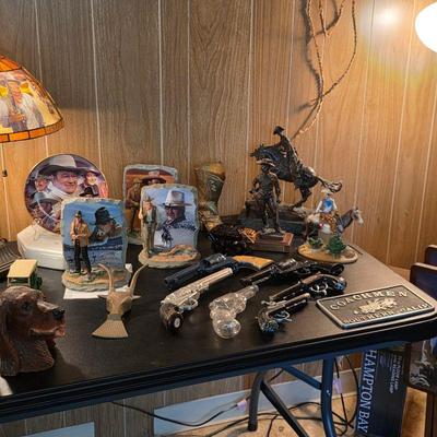 John Wayne collectibles and memorabilia
