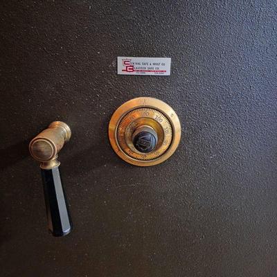 Vintage floor safe, Central Safe and Vault Company