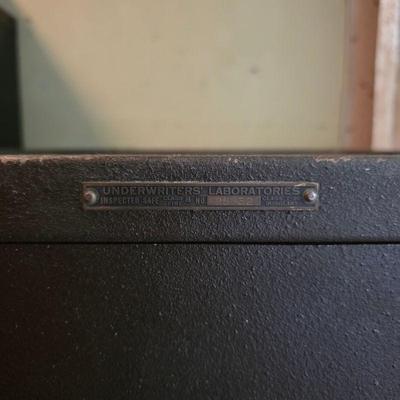 Vintage floor safe, Central Safe and Vault Company