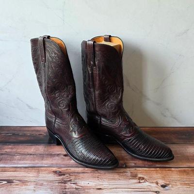Exotic cowboy boots